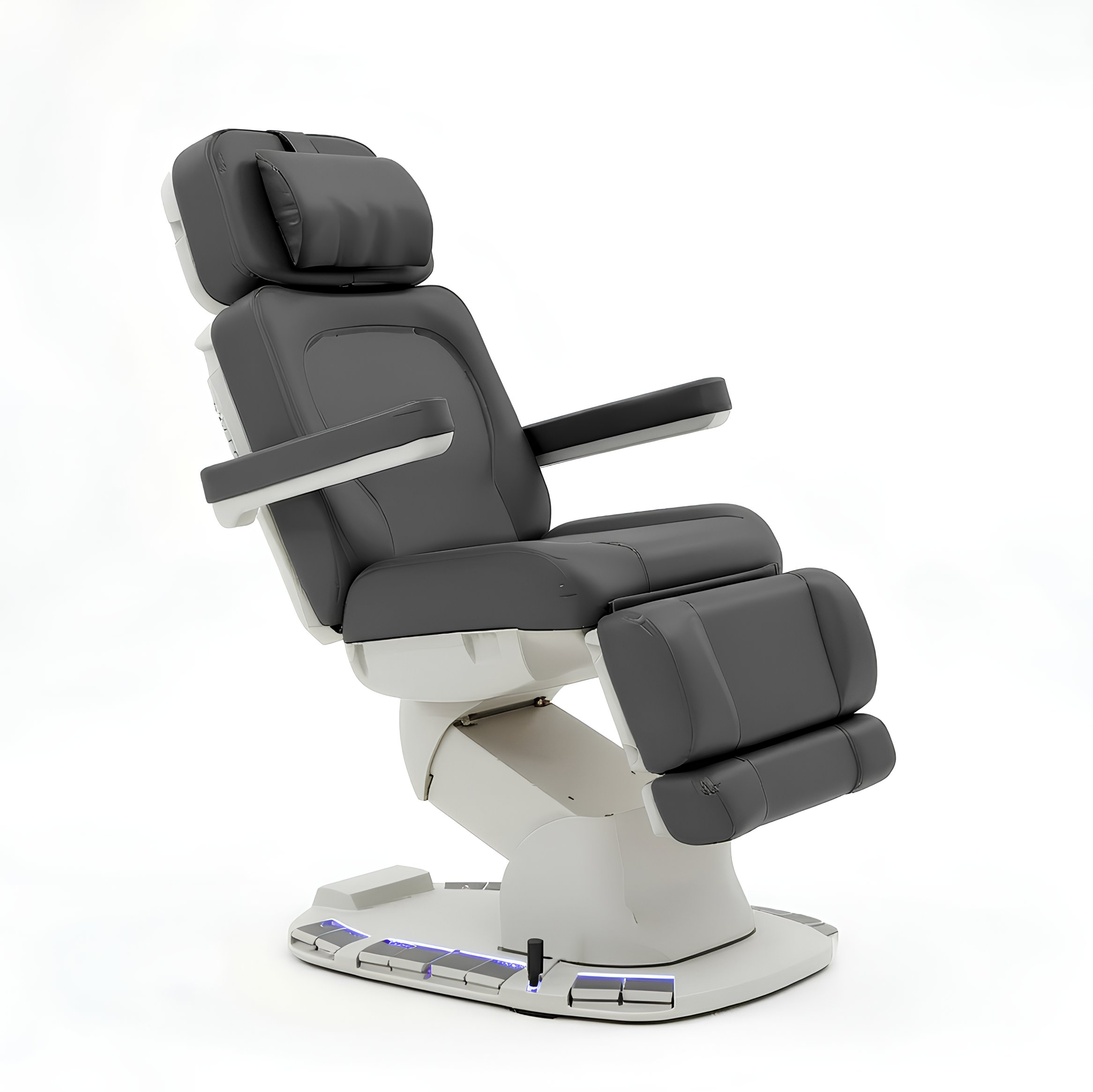 luxury spa facial bed with advanced foot and remote operation